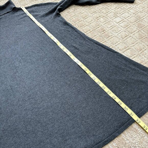 Marine Layer Addison Sweater Dress Womens Small Wool Cashmere Blend Gray Casual - Picture 8 of 10